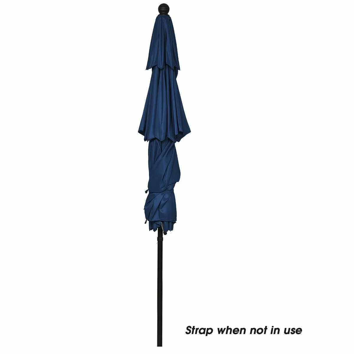 10ft 3 Tier Outdoor Patio Umbrella - Navy