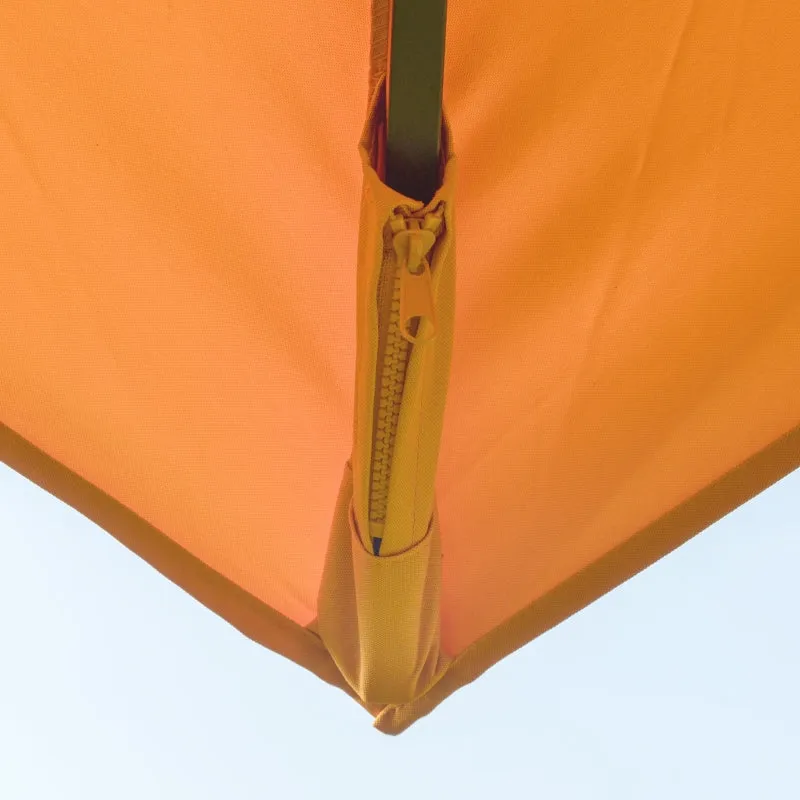 10ft. Rotatable Square Top Cantilever Umbrella - Orange