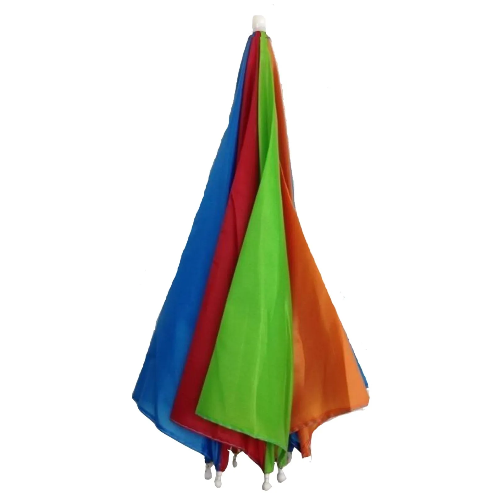 2-pc-Set Rainbow Umbrella Hat   70s Fake Moustache Costume Props Novelty Fancy