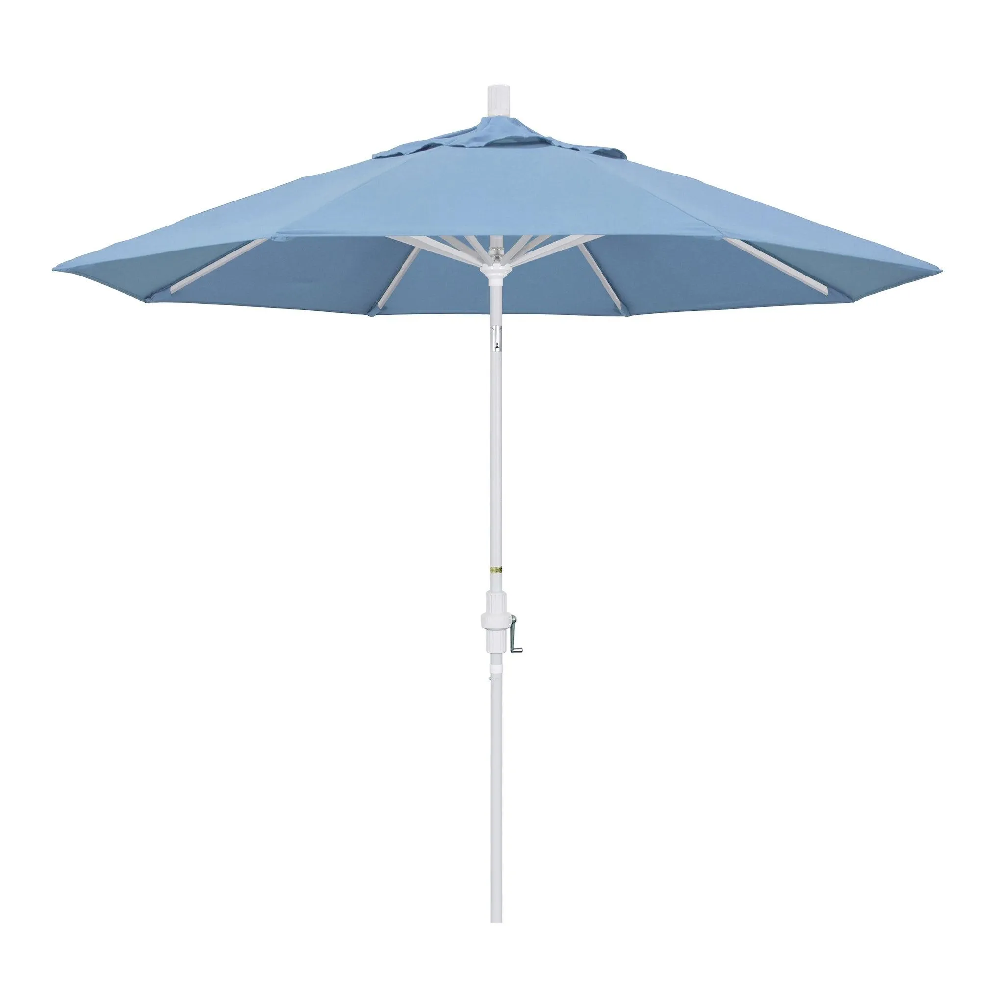 9' Golden State Patio Umbrella in Air Blue