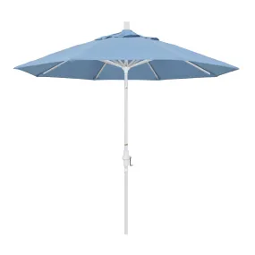 9' Golden State Patio Umbrella in Air Blue