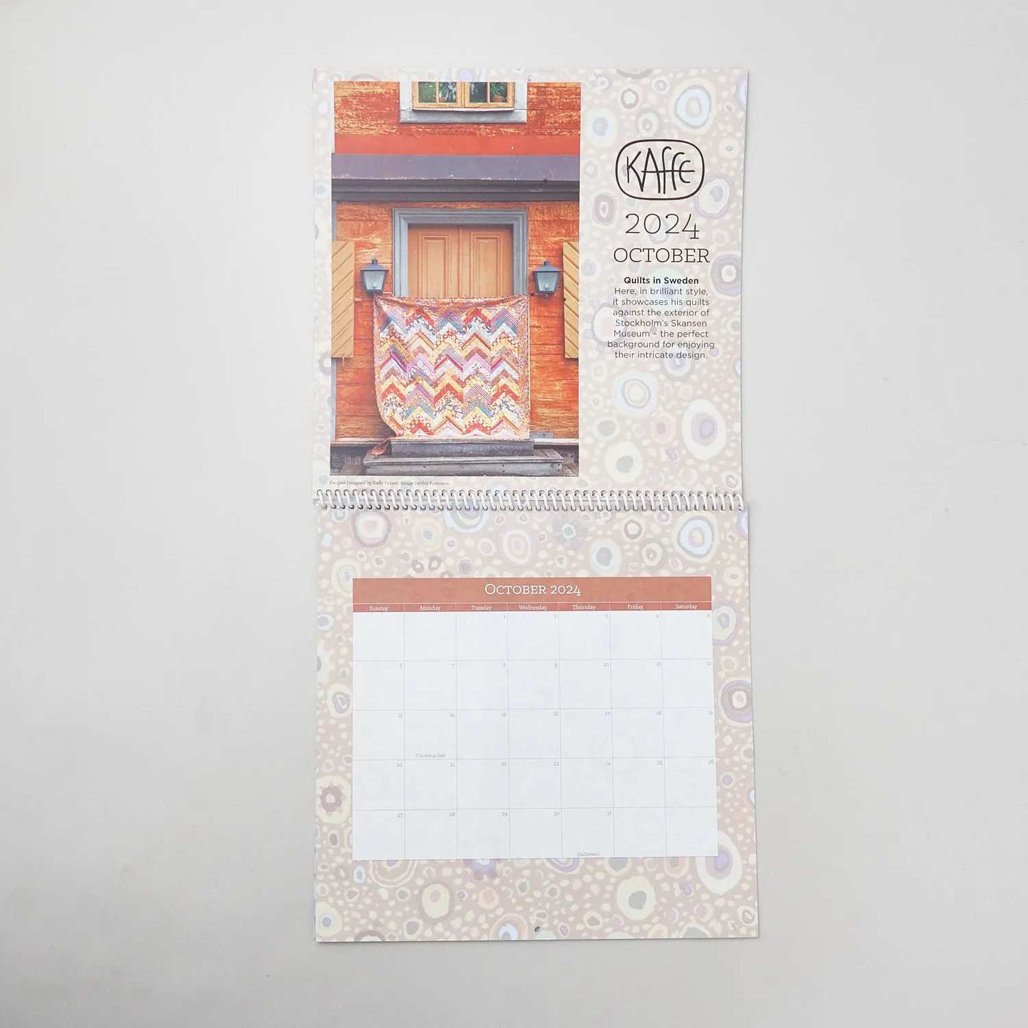 A Year of Color with Kaffe Fassett - 2024 Calendar