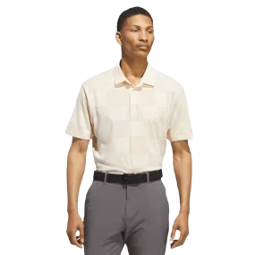 Adidas Ultimate365 Textured Polo Shirt - Beige