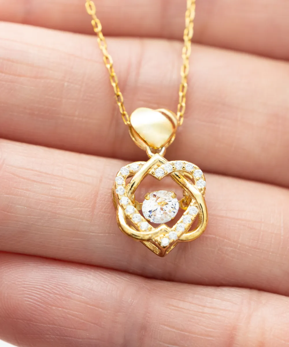 Administrative Service Manager Wife Heart Knot Gold Necklace No One Should Underestimate A Woman Who Is Also An Administrative Service Manager