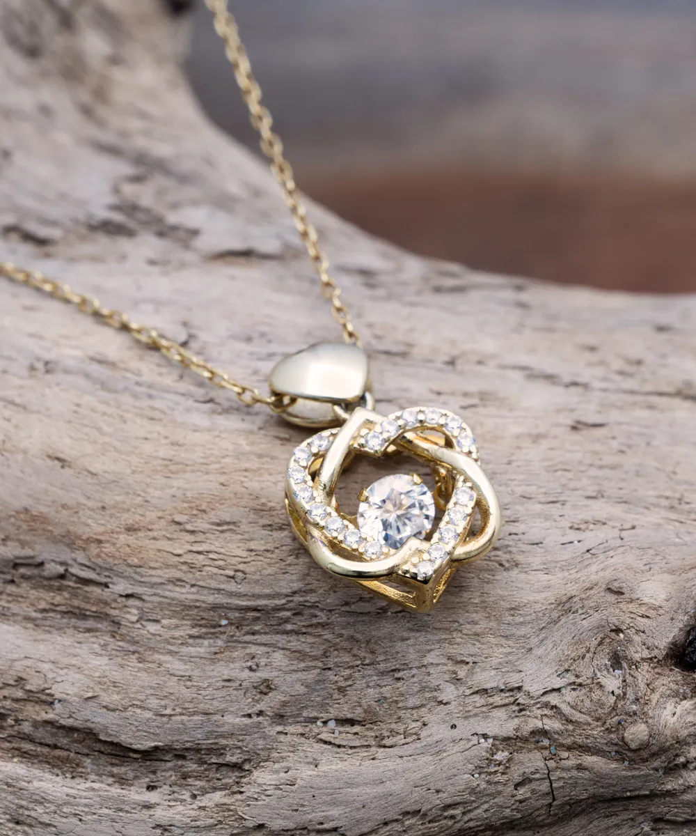 Administrative Service Manager Wife Heart Knot Gold Necklace No One Should Underestimate A Woman Who Is Also An Administrative Service Manager