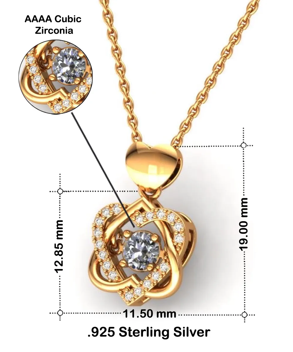 Administrative Service Manager Wife Heart Knot Gold Necklace No One Should Underestimate A Woman Who Is Also An Administrative Service Manager