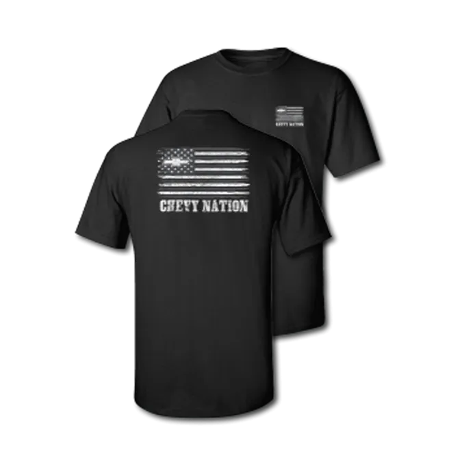 America Chevy Nation Black T-Shirt