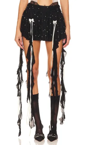 Aniye Records Kayla Skirt in Black