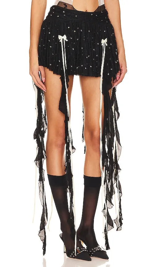 Aniye Records Kayla Skirt in Black