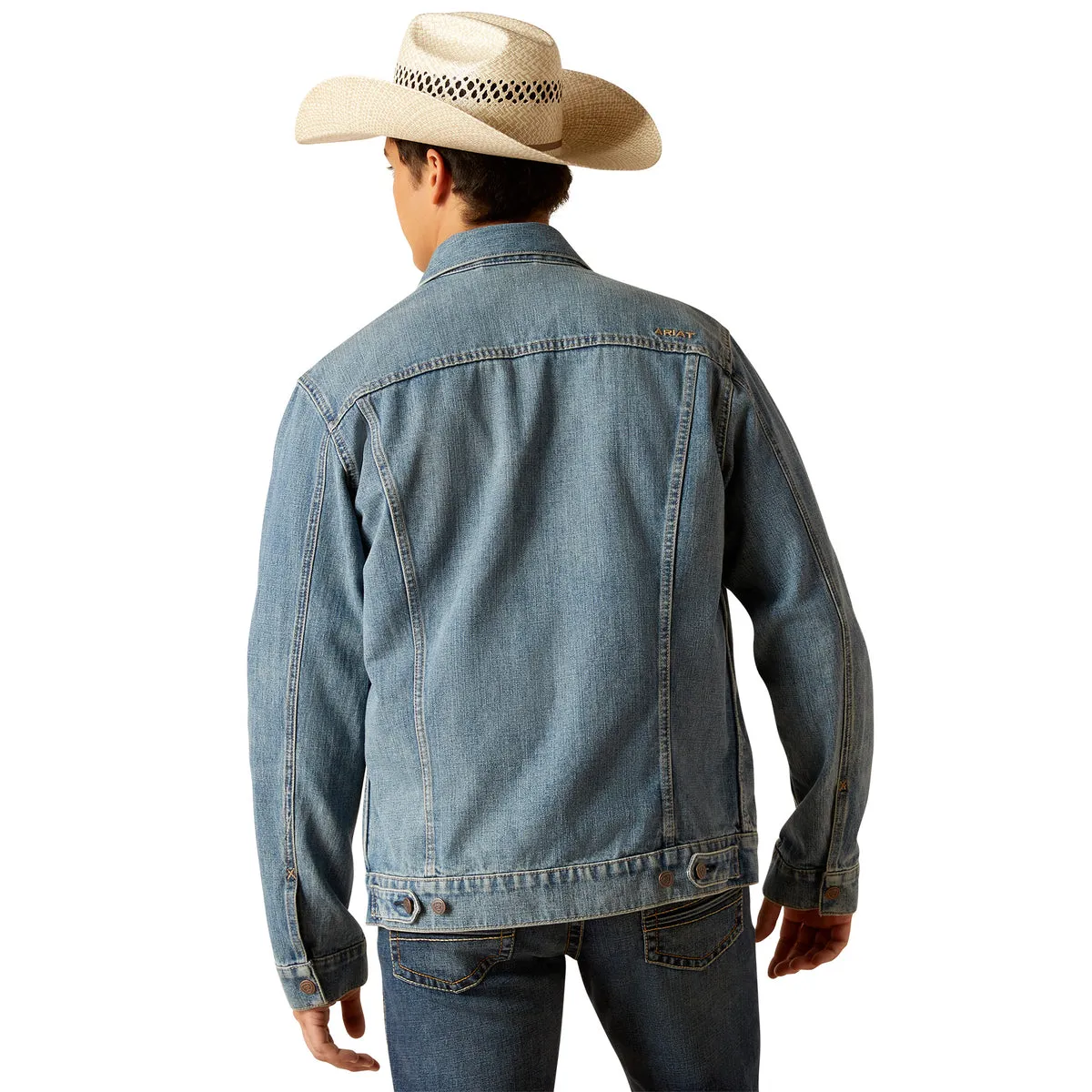 Ariat Men's Denim Trucker Jacket - Sale