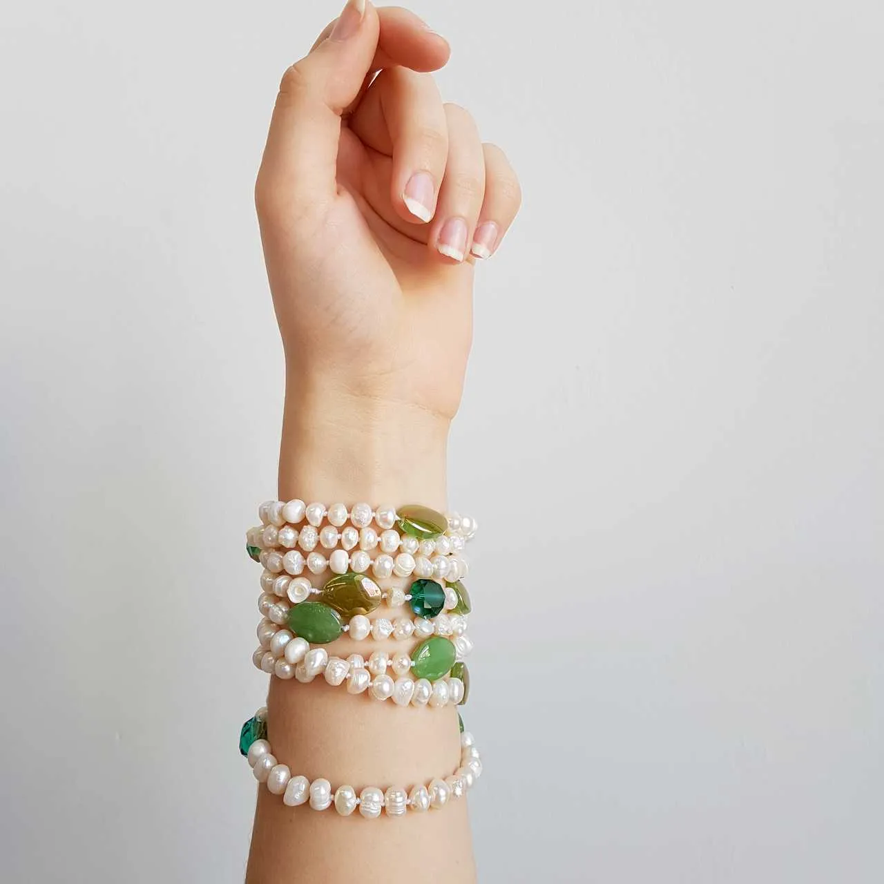 Atlantis Long Baroque Pearl Necklace