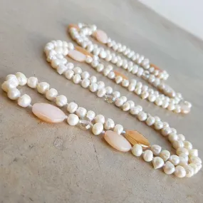 Atlantis Long Baroque Pearl Necklace