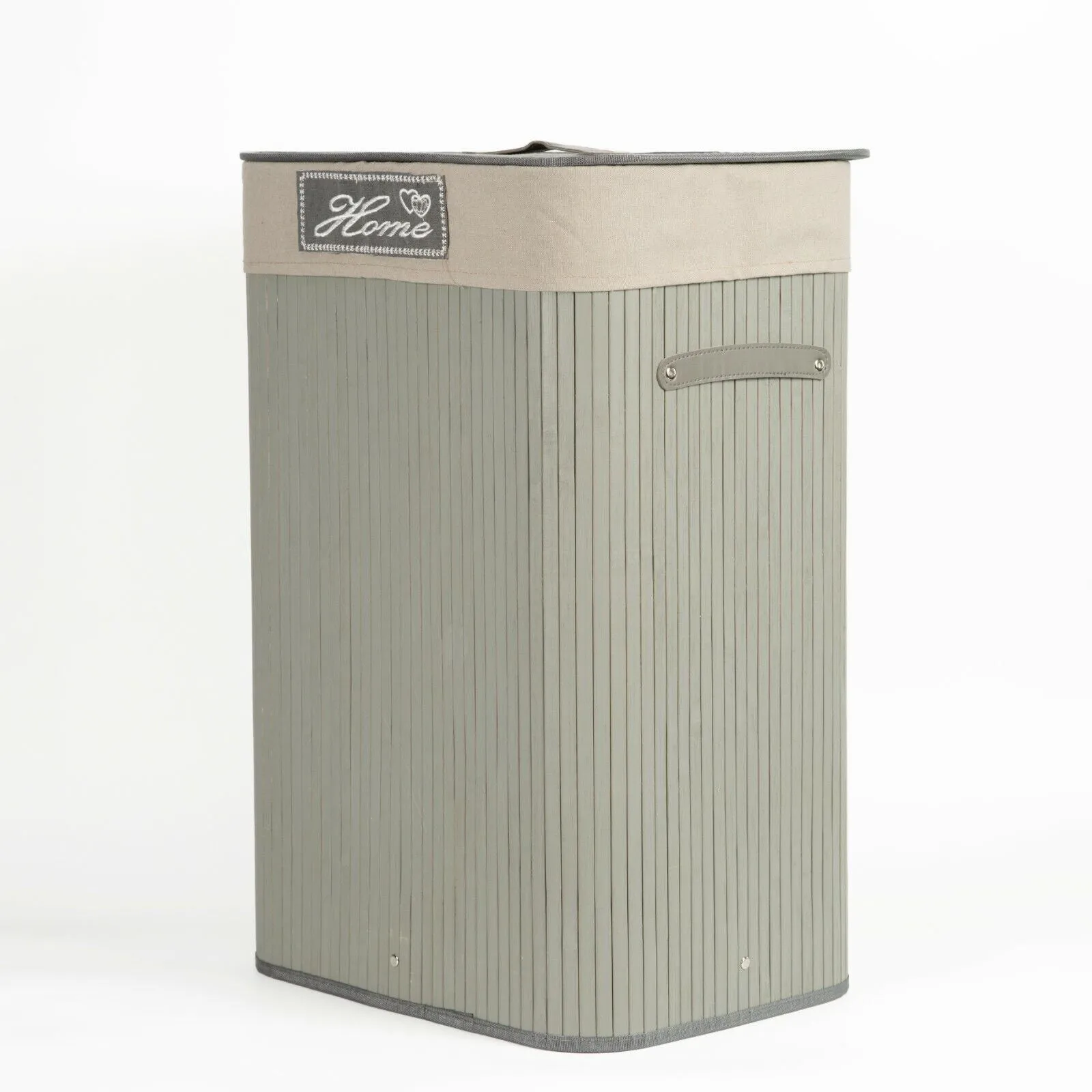 Bamboo Laundry Basket with Lining
