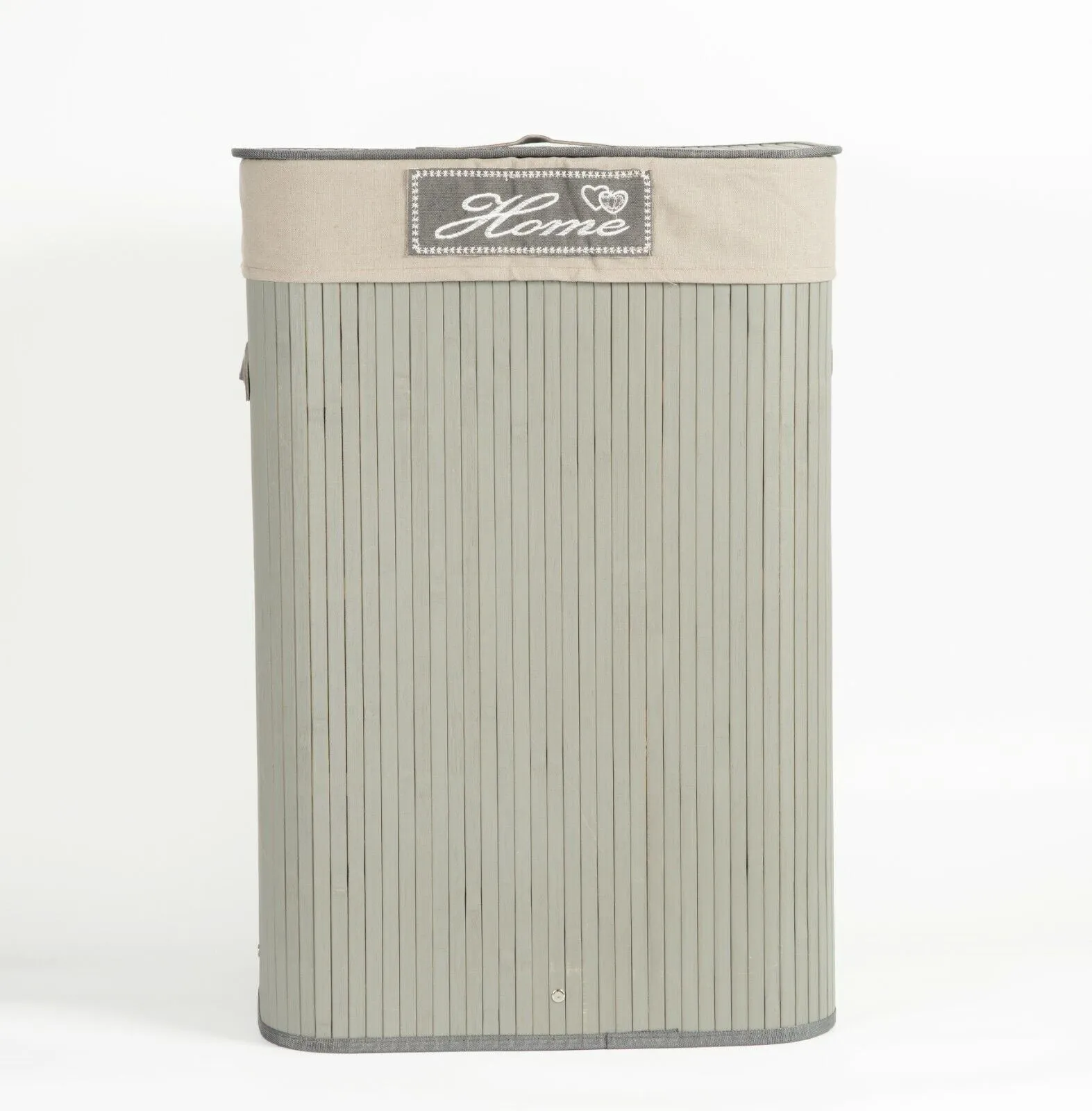 Bamboo Laundry Basket with Lining
