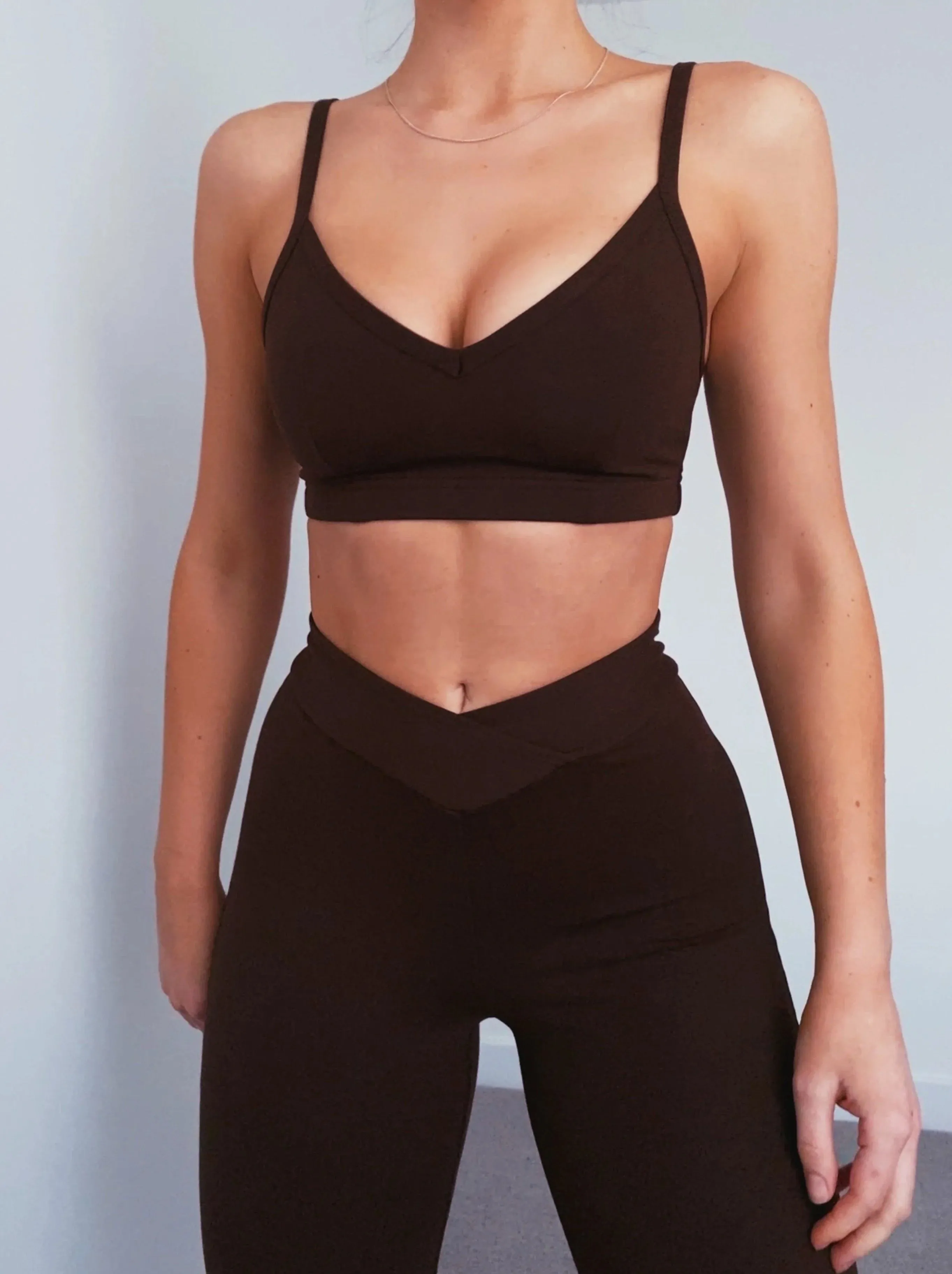 Bamboo Trousers with V-Front - Petite Length