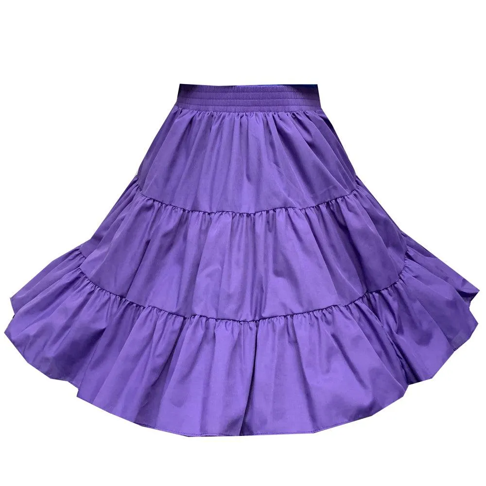 Basic 3 Tier Square Dance Skirt