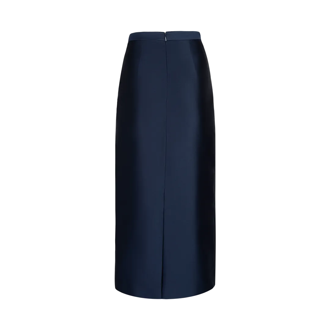 Beaded Midi Pencil Skirt