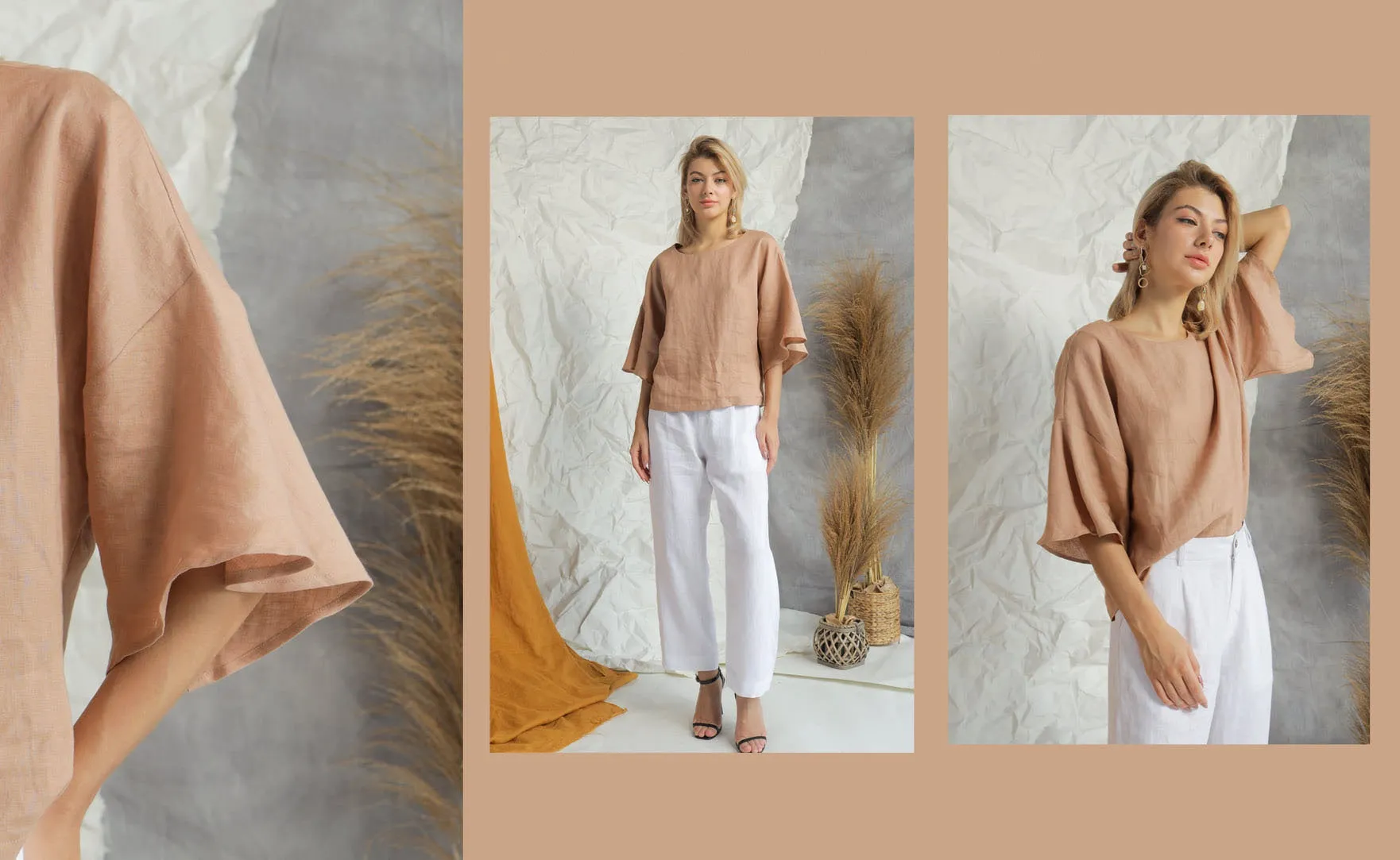 Bella Linen Top