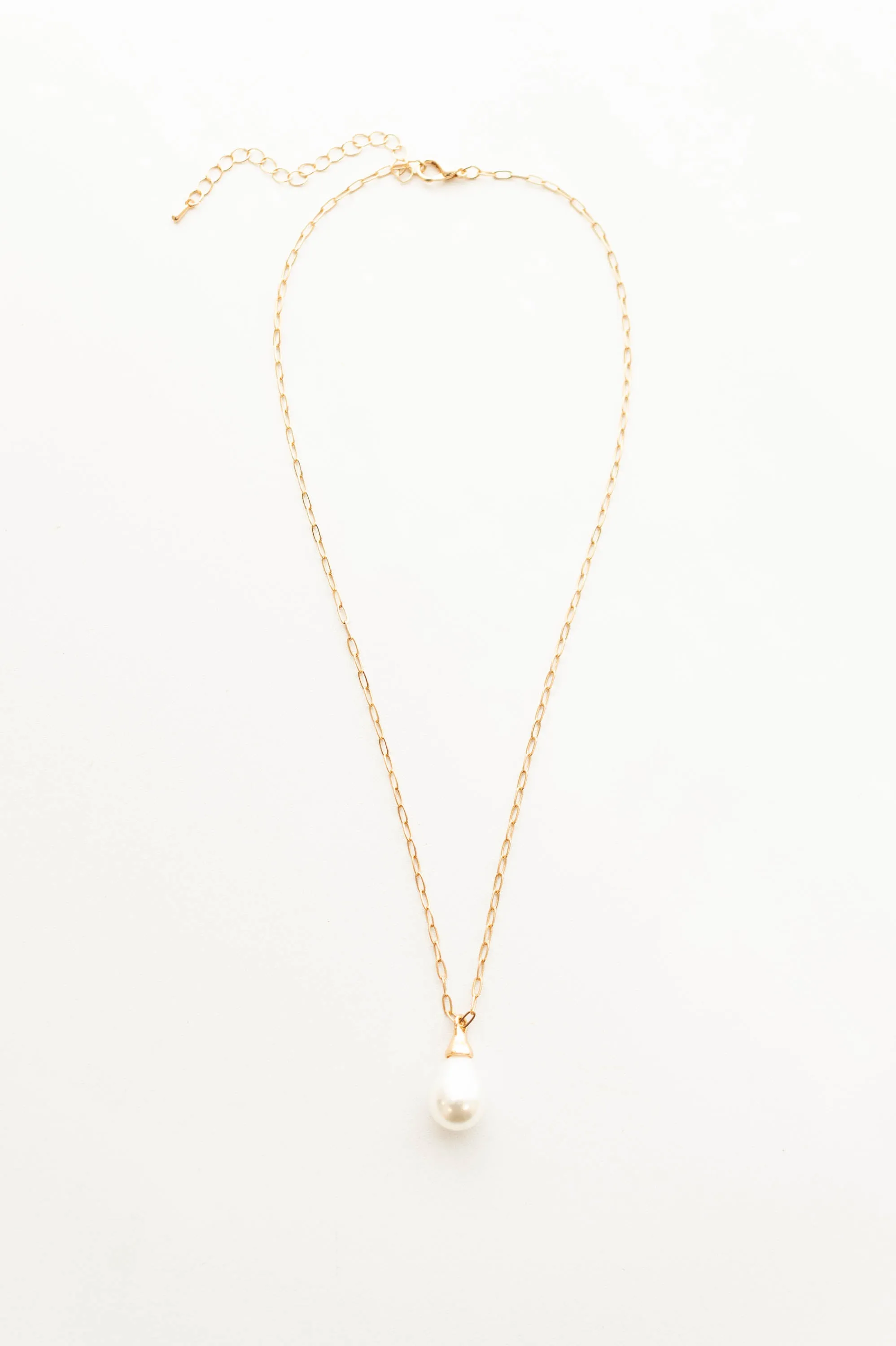 Beloved Please Necklace, Gold