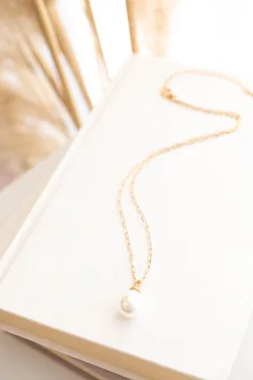 Beloved Please Necklace, Gold