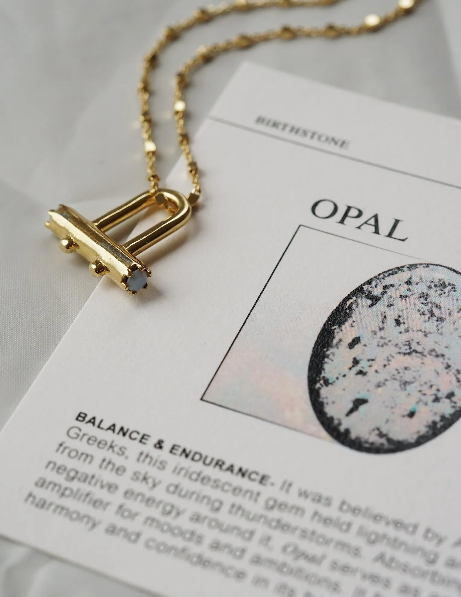 Birthstone Locket <br> Gold Vermeil
