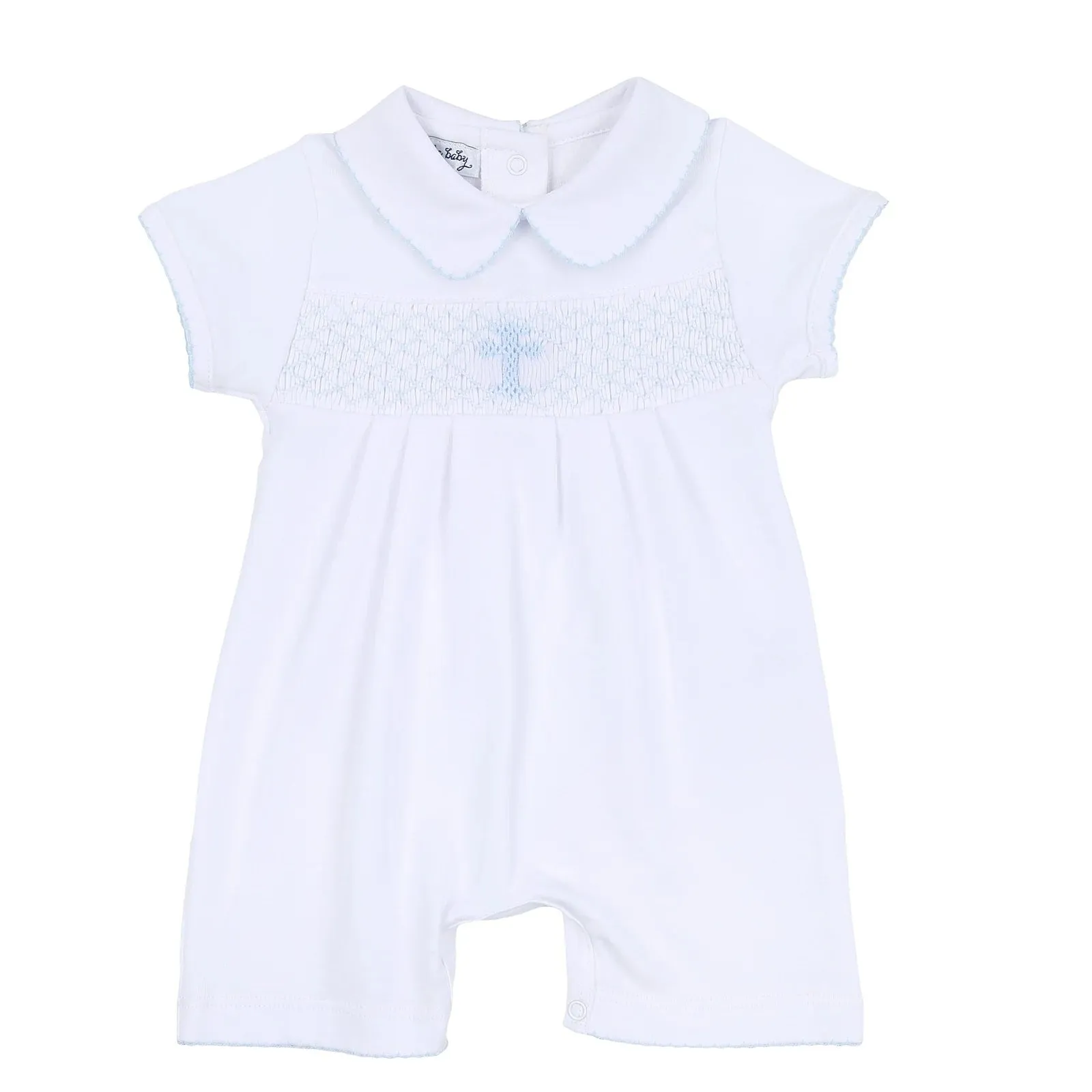 Blessed Spring Collared Short Playsuit
