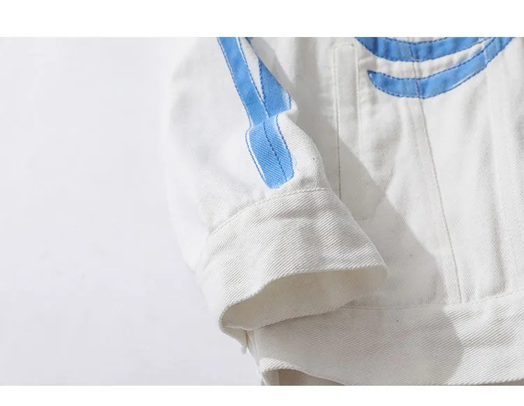 BLVD.black Bones Denim Jacket