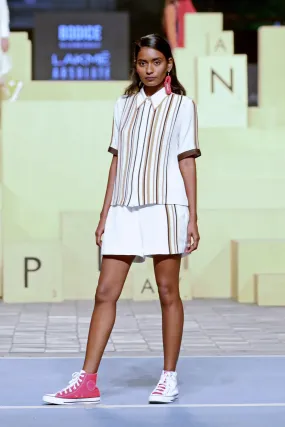 Classic Multi-binding Silk Shirt
