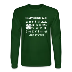 Claycord Long Sleeve Forest Green Tee Shirt
