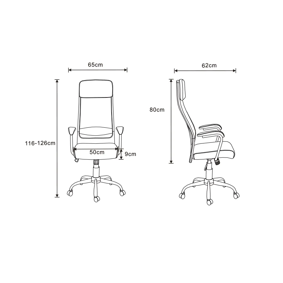 Clifford High Back Office Chair