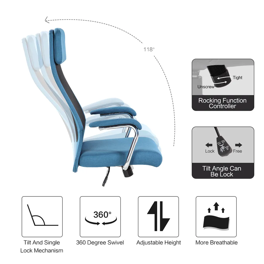 Clifford High Back Office Chair