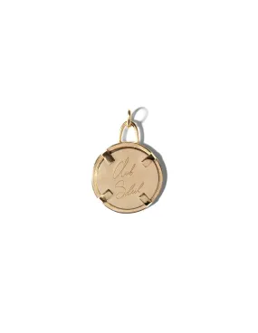 Club Soleil Coin Pendant <br> Gold Vermeil