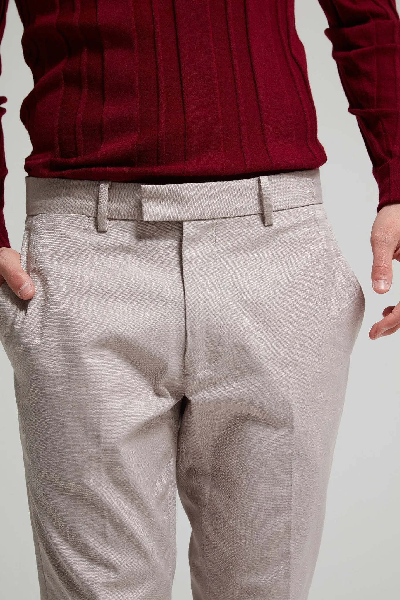 Cotton Canvas Trouser