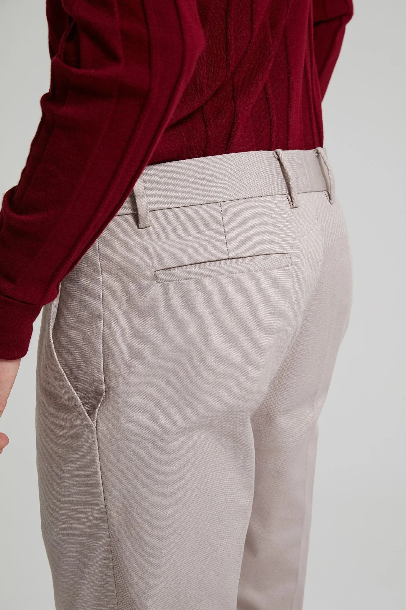 Cotton Canvas Trouser