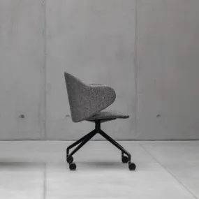 DUA 5 Spoke Base with Castors Chair - Backrest 3(With Armrest)