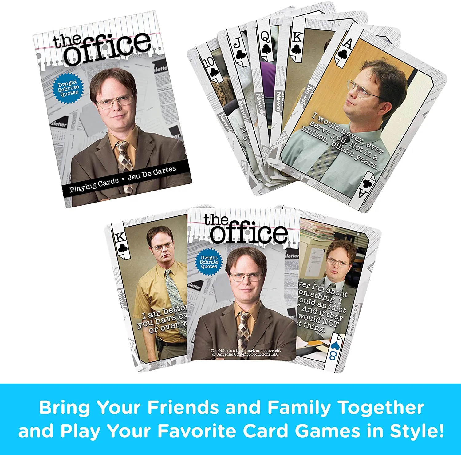 Dwight Schrute Quotes - Playing Cards