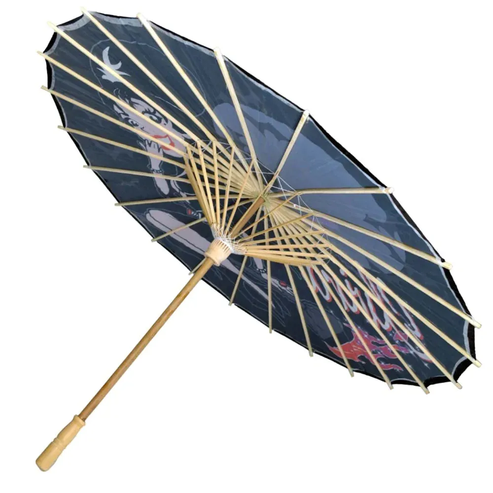 Elvira Bewitched Fabric Parasol
