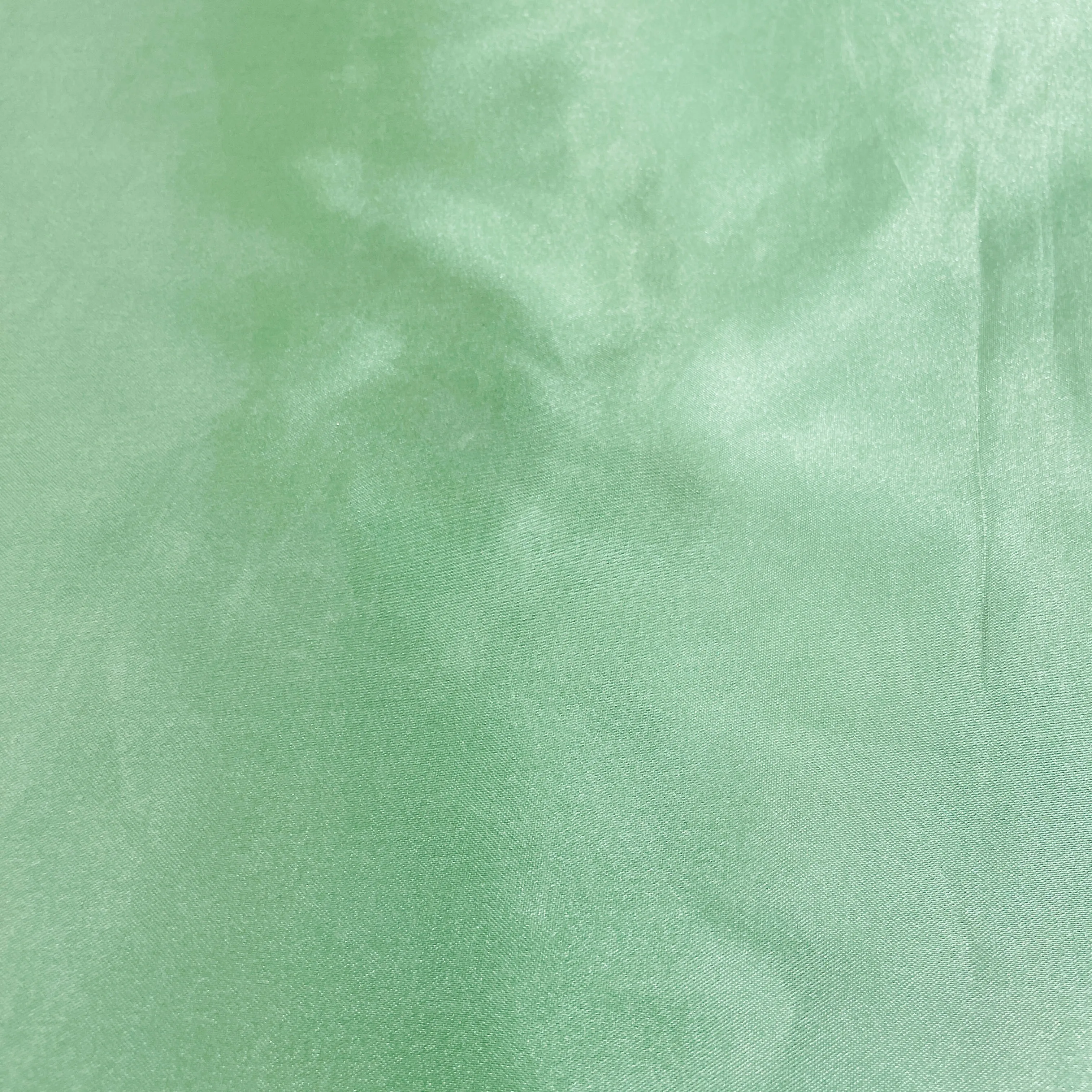 Fern Green Solid Satin Fabric