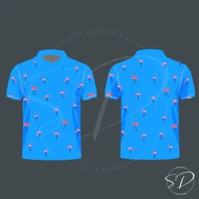 Flamingo Golf Shirt