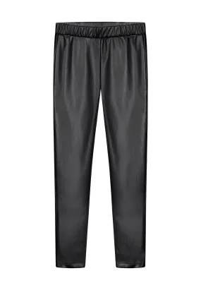 Girls Pu Legging
