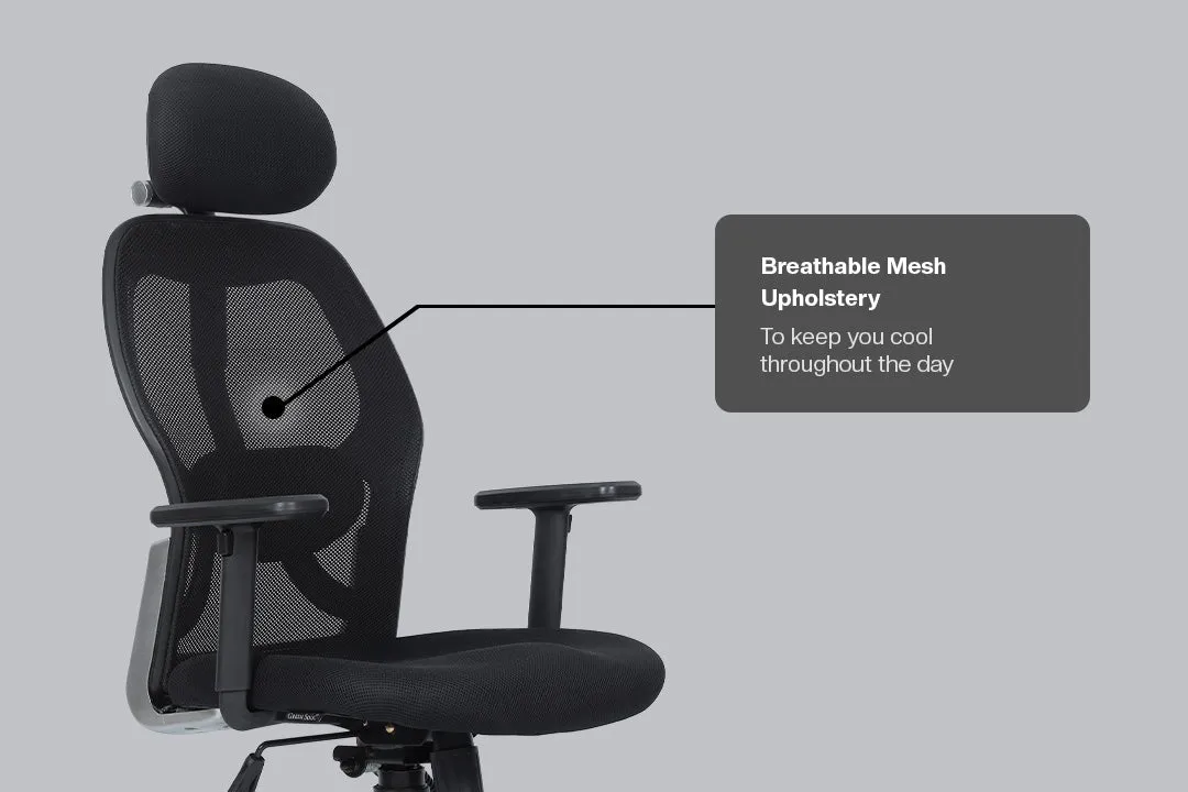 Green Soul Renewed New York High Back Mesh Office Chair