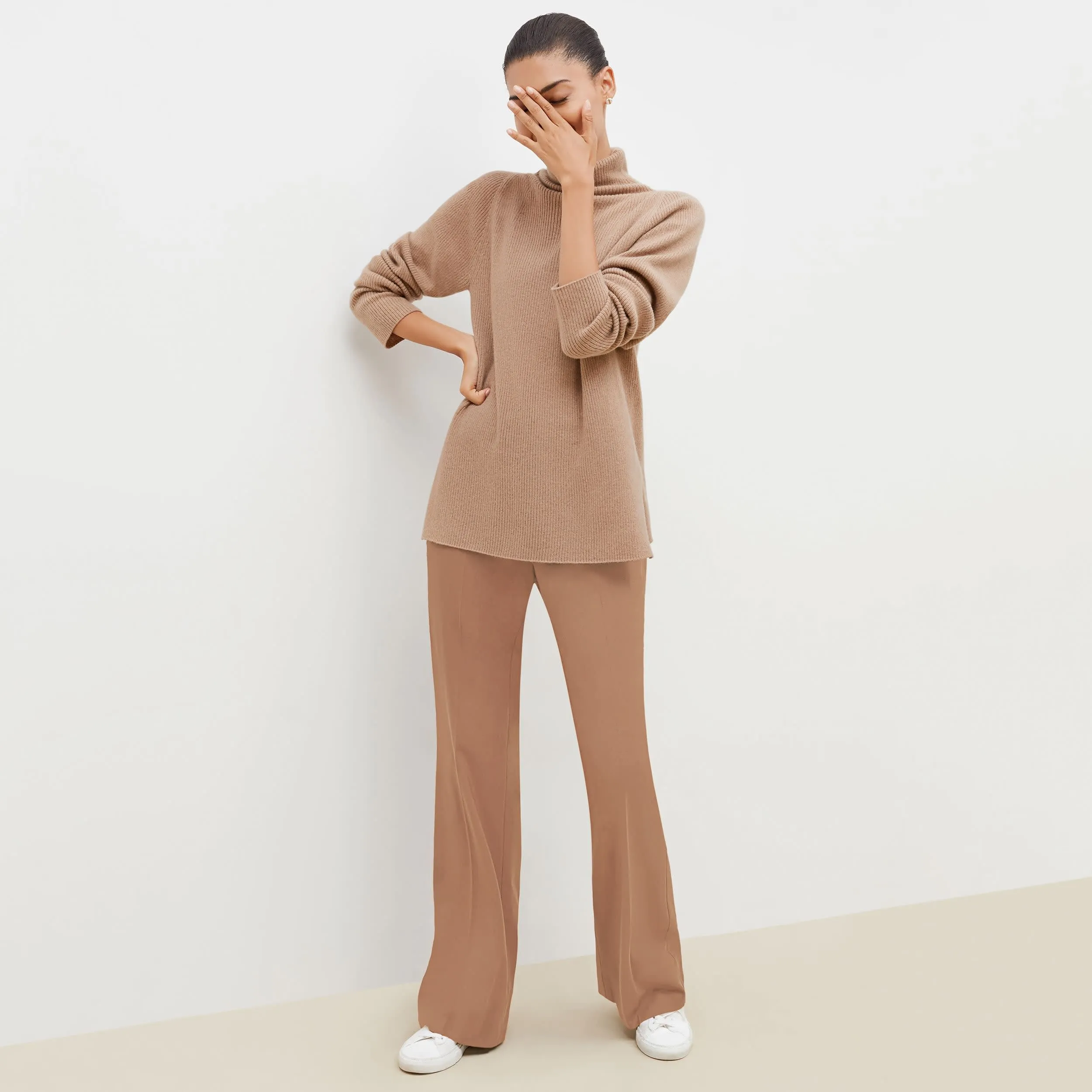 Horton Pant - Washable Wool Twill :: Camel