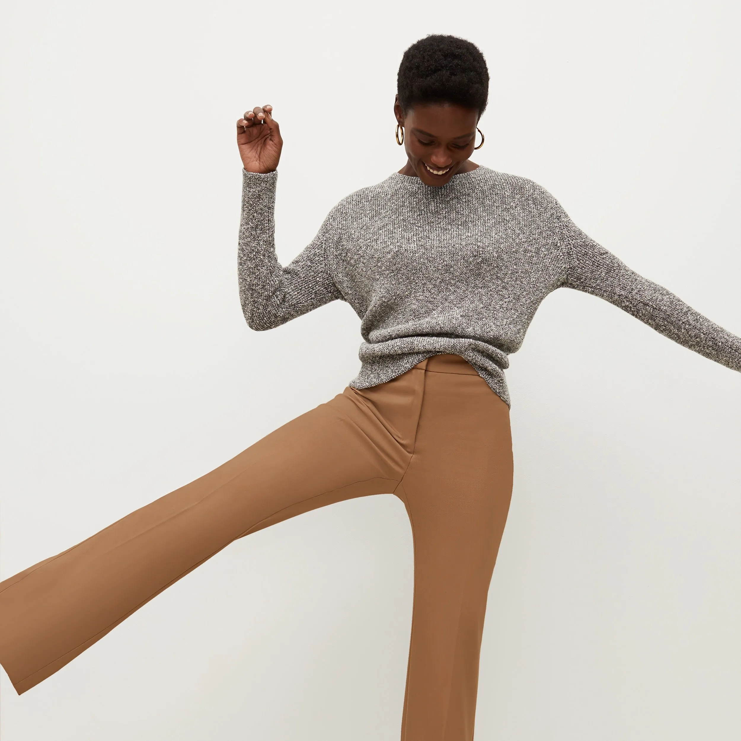 Horton Pant - Washable Wool Twill :: Camel