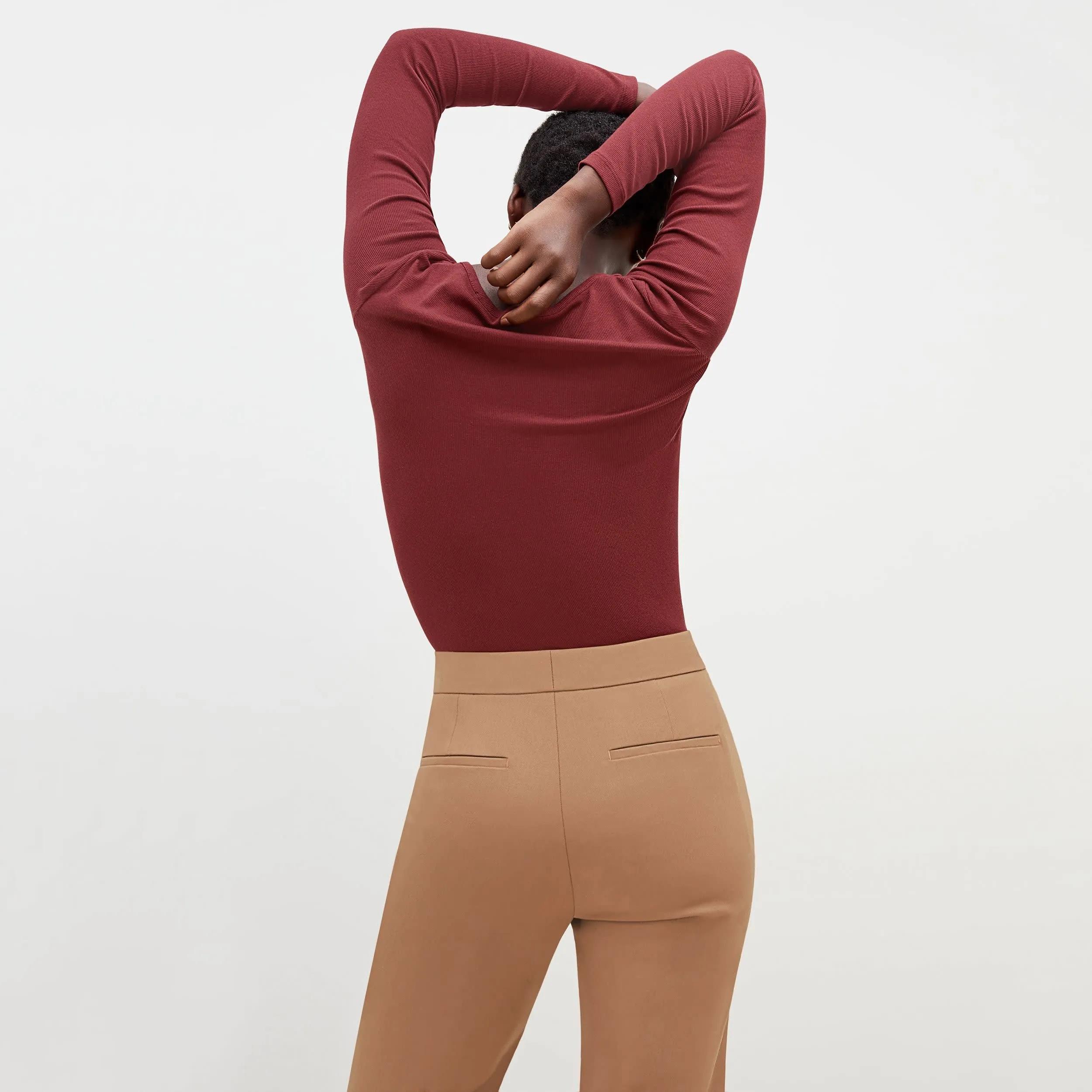 Horton Pant - Washable Wool Twill :: Camel
