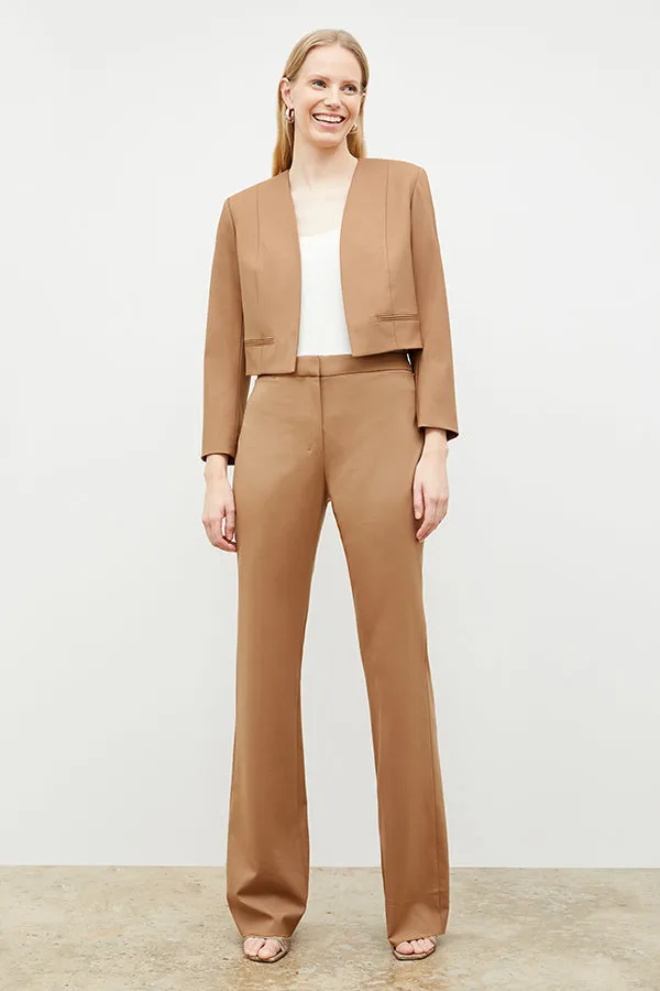 Horton Pant - Washable Wool Twill :: Camel