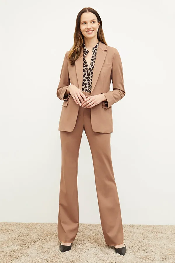 Horton Pant - Washable Wool Twill :: Camel