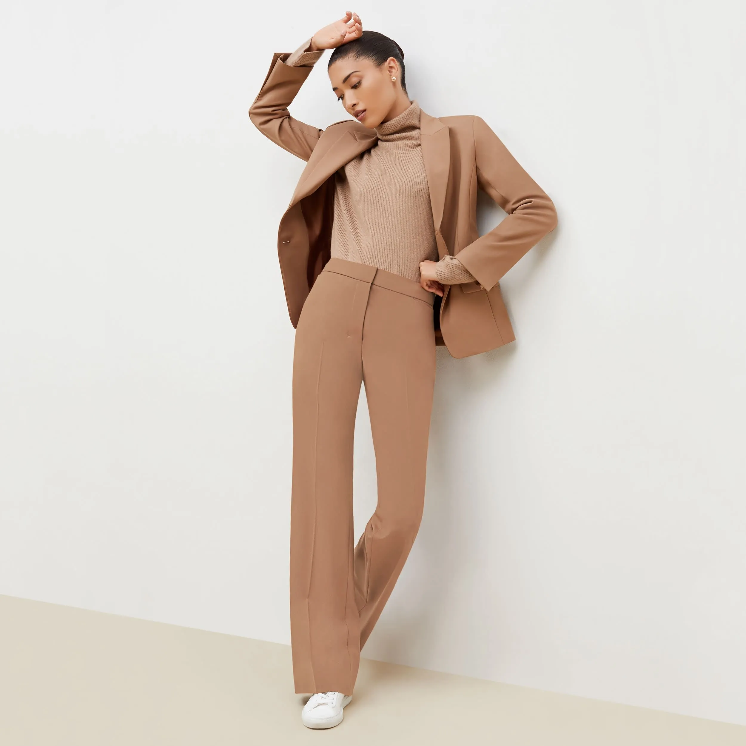 Horton Pant - Washable Wool Twill :: Camel