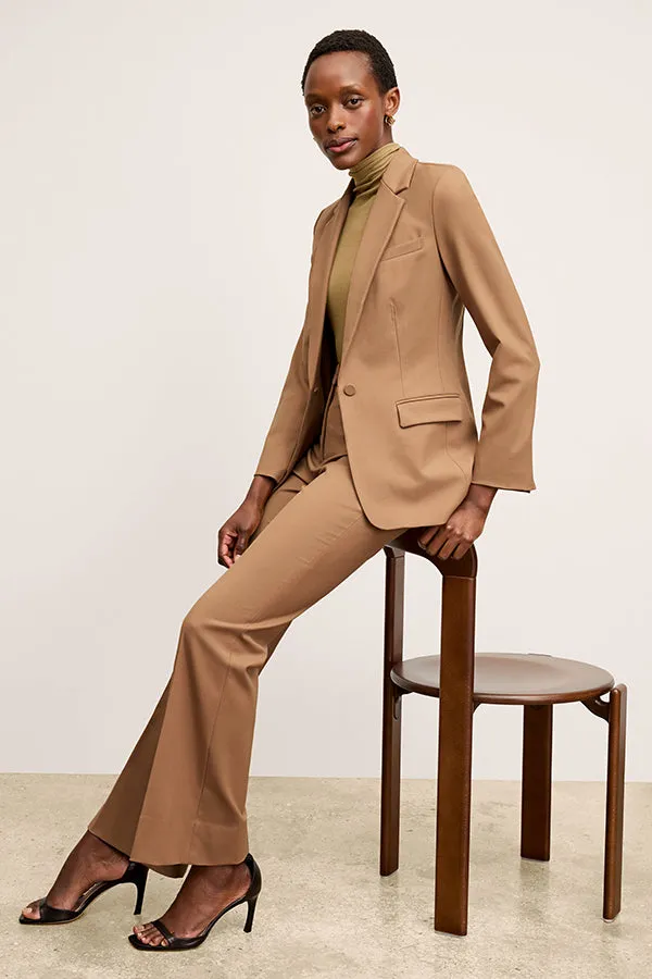 Horton Pant - Washable Wool Twill :: Camel