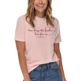 How Deep The Father's Love For Us T-Shirt