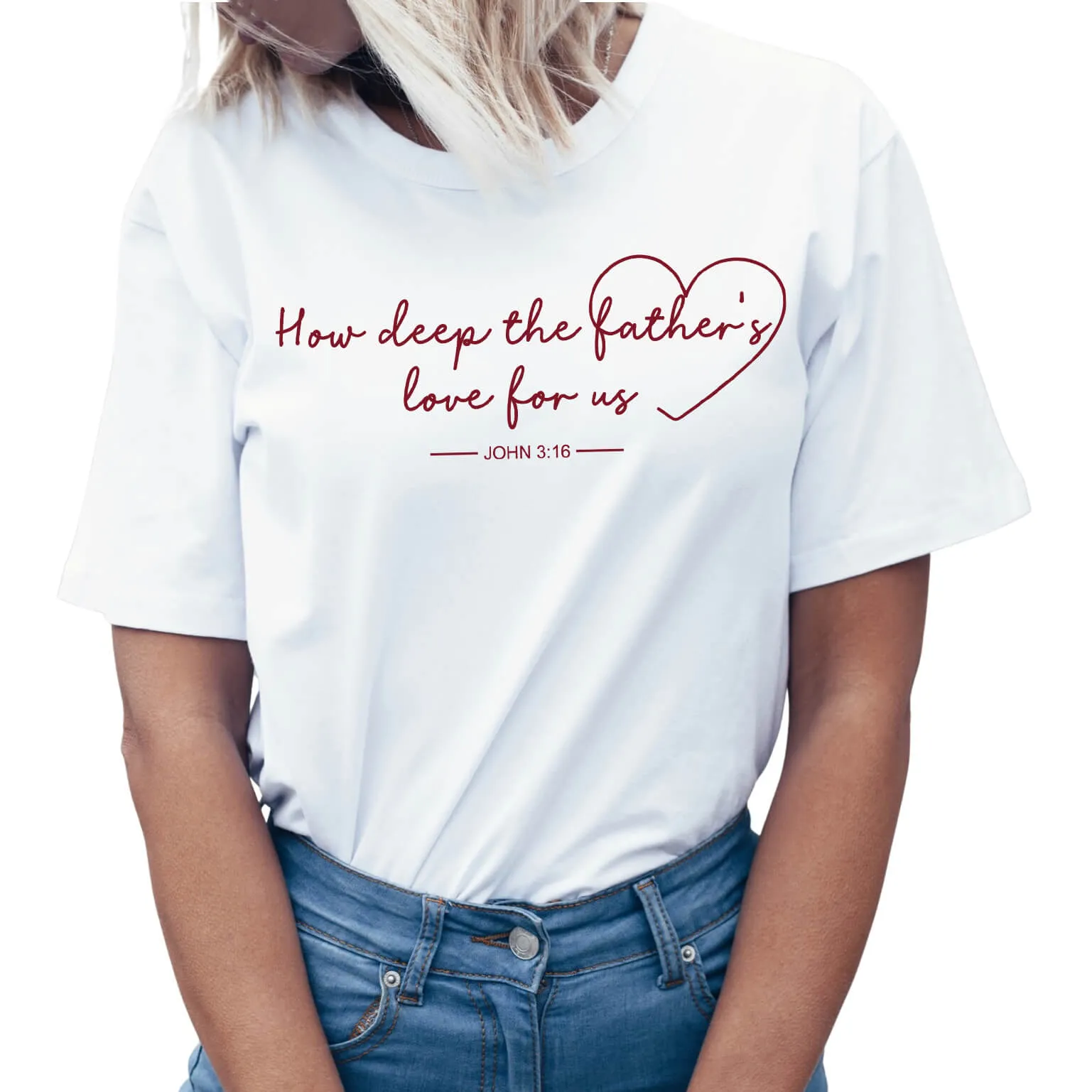 How Deep The Father's Love For Us T-Shirt
